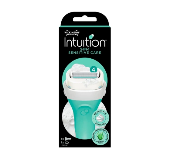 Wilkinson Sword Intuition Sensitive maszynka do golenia dla kobiet rączka 1 wkład