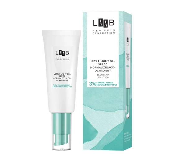 AA LAAB Clear Skin Solution normalizująco-ochronny ultralekki żel SPF50 40 ml