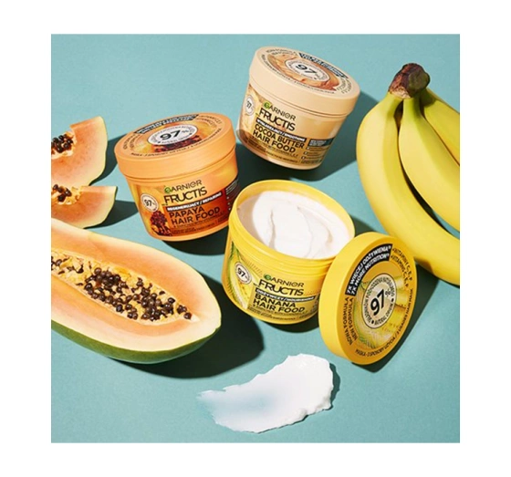 Garnier Fructis Hair Food Banana odżywcza maska do włosów suchych 400 ml