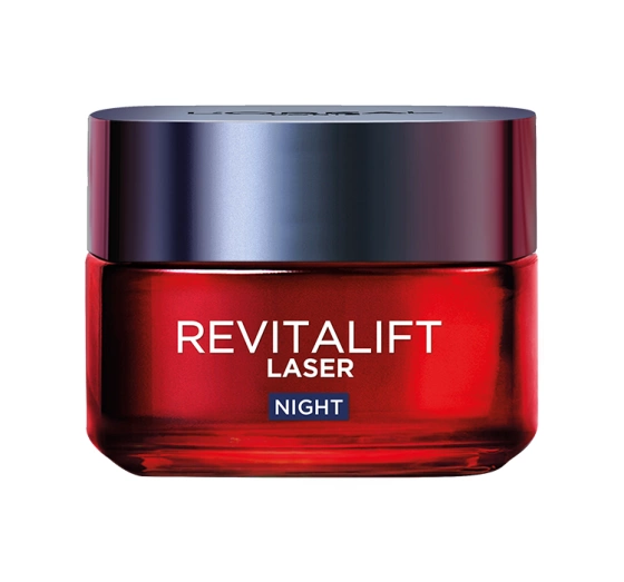 L'Oréal Paris Revitalift Laser X3 krem przeciwstarzeniowy o potrójnym działaniu na noc 50 ml