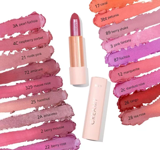 Hean Creamy Lipstick pomadka do ust 03 Pink Fantasy 4,5 g