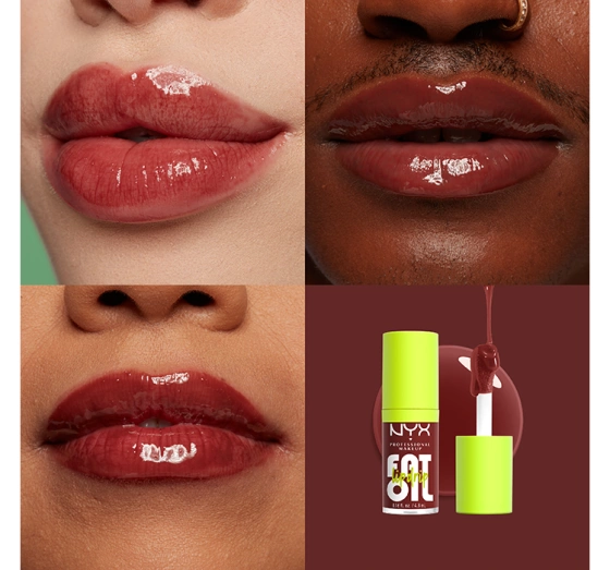 NYX Professional Makeup Fat Oil Lip Drip błyszczyk do ust 14 Inside Scoop 4,8 ml