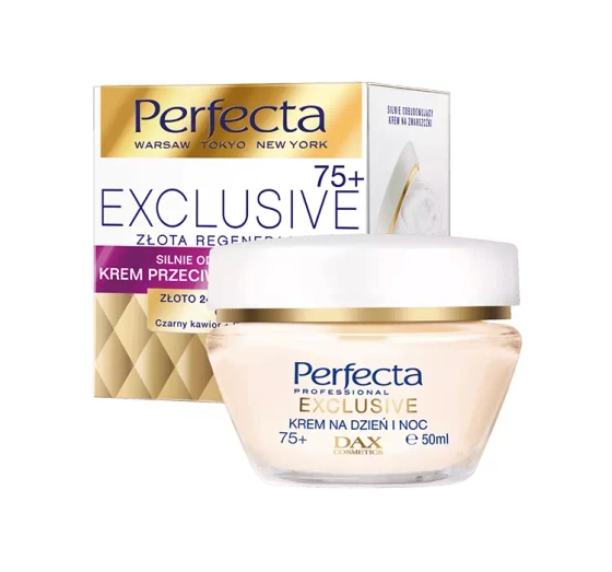 Perfecta Exclusive silnie odbudowujący krem przeciwzmarszczkowy do twarzy 75 50ml