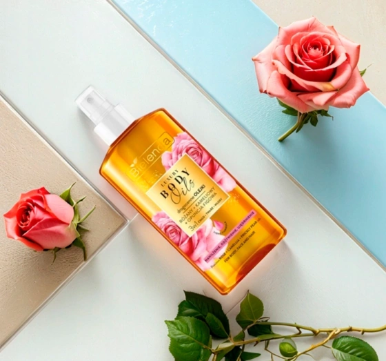 Bielenda Luxury Body Oils drogocenny olejek 3w1 Różany, Kameliowy, Opuncja Figowa 150 ml