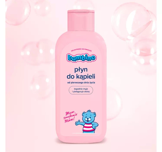 Bambino płyn do kąpieli od pierwszych dni życia 400 ml