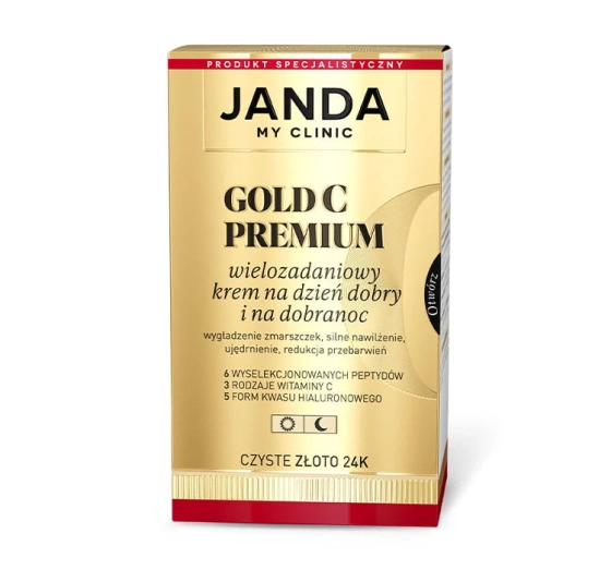 Janda Gold C Premium wielozadaniowy krem na dzień dobry i na dobranoc 50ml