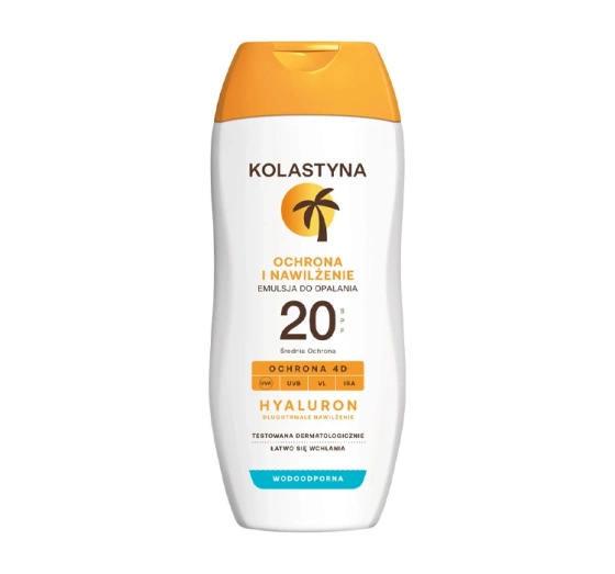 Kolastyna Emulsja do opalania SPF20 200ml