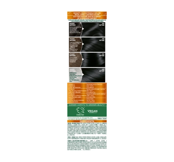 Garnier Color Naturals trwała farba do włosów 1 Czerń