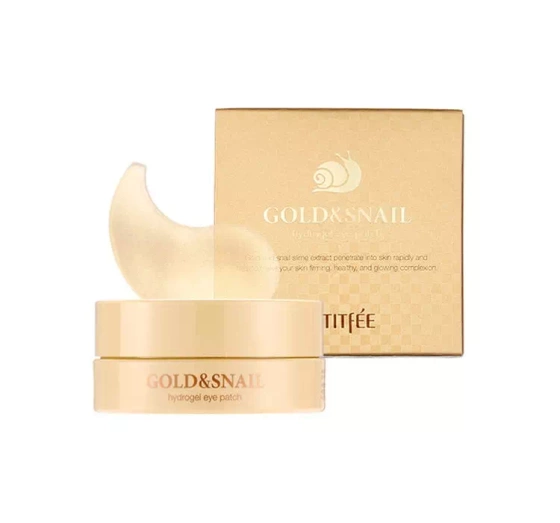 PETITFEE GOLD AND SNAIL HYDROŻELOWE PŁATKI POD OCZY 60SZT