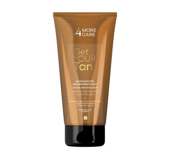 More4Care Get Your Tan błyskawiczny balsam brązujący 200ml