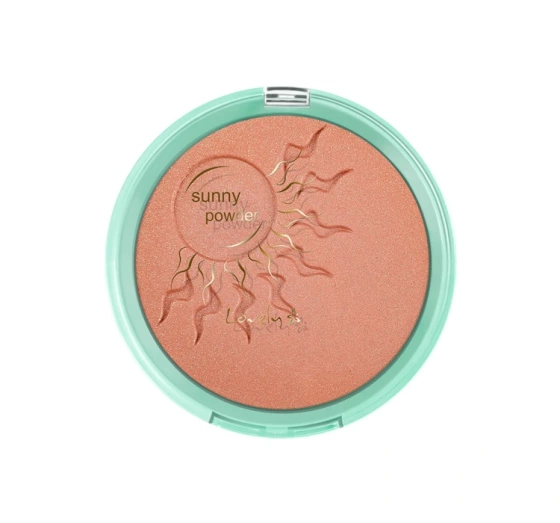 Lovely Sunny Powder prasowany puder brązujący z drobinkami 16 g