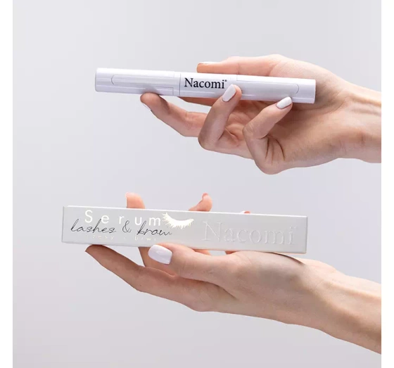 Nacomi serum do rzęs i brwi 2 x 4 ml