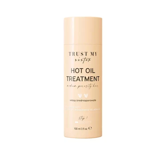 Trust My Sister olej do włosów średnioporowatych 100 ml