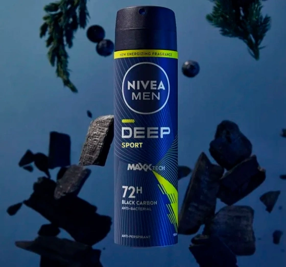 NIVEA MEN Deep Sport antyperspirant w sprayu dla mężczyzn 150 ml