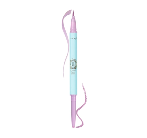 Lovely Oh La La eyeliner w pisaku i kredka do oczu 2w1 4 Fioletowy
