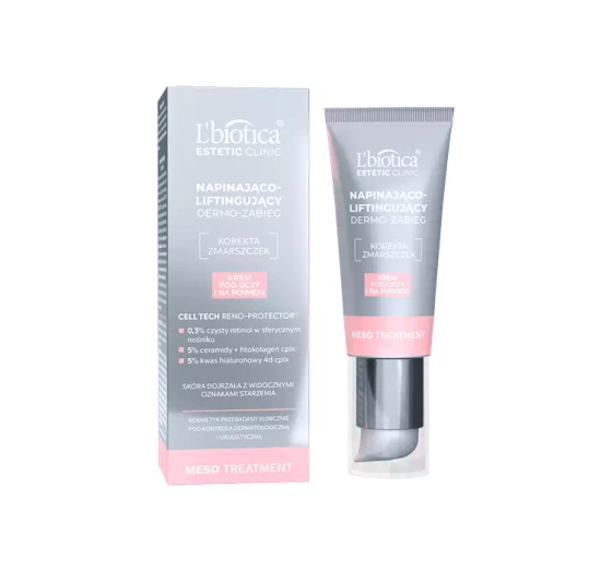 L'Biotica Estetic Clinic Meso Treatment napinająco-liftingujący krem pod oczy 15 ml