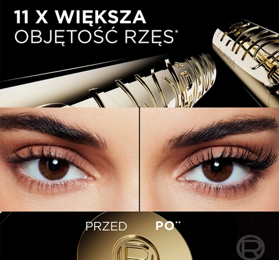 L'Oréal Paris Panorama Volume Million Lashes pogrubiający tusz do rzęs Dark Brown 9,9 ml