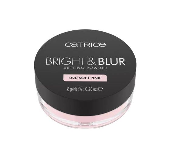 Catrice Bright & Blur sypki puder utrwalający 020 Soft Pink 8 g