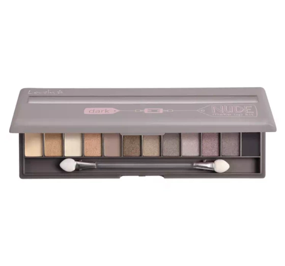 Lovely Nude Make Up Kit paleta cieni do powiek Dark 13 g