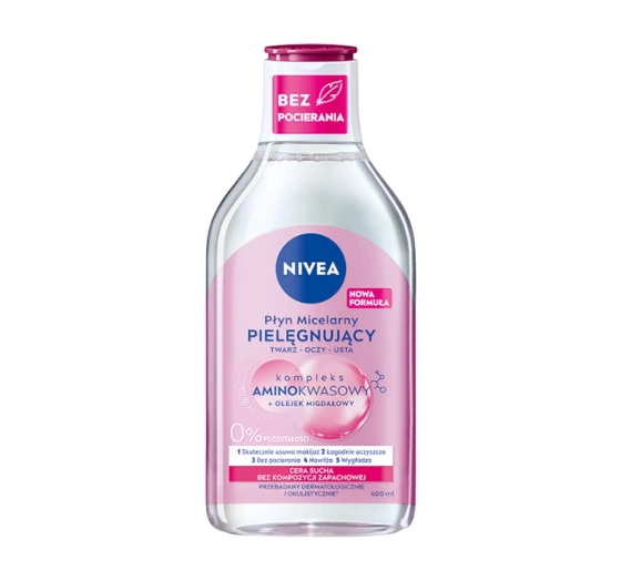 NIVEA pielęgnujący płyn micelarny do cery suchej 400 ml