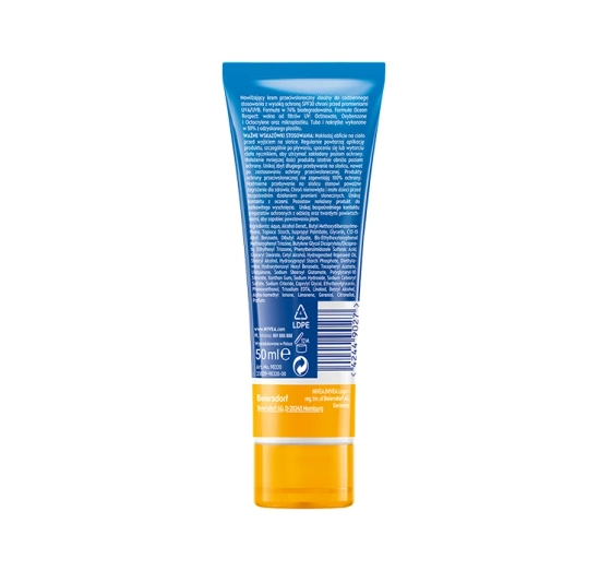 NIVEA SUN UV Face nawilżający krem przeciwsłoneczny SPF30 50 ml