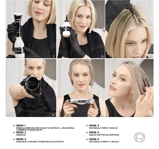 L'Oréal Paris Preference Le Blonding Koloryzacja Tonująca Pearly Boost