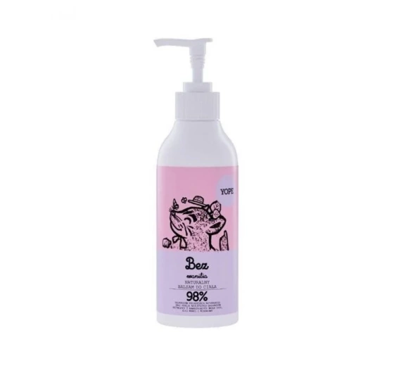 Yope Bez i Wanilia naturalny balsam do ciała 300ml