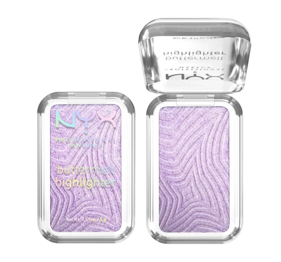NYX Professional Makeup Buttermelt rozświetlacz do twarzy w kompakcie 40 No 1 Butta 5 g