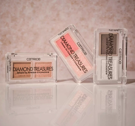 Catrice Diamond Treasures mini paletka cieni do powiek 010 Hazel Spark 2,8 g