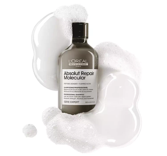 L'Oréal Professionnel Serie Expert Absolut Repair Molecular intensywnie odbudowujący szampon do włosów zniszczonych 300 ml