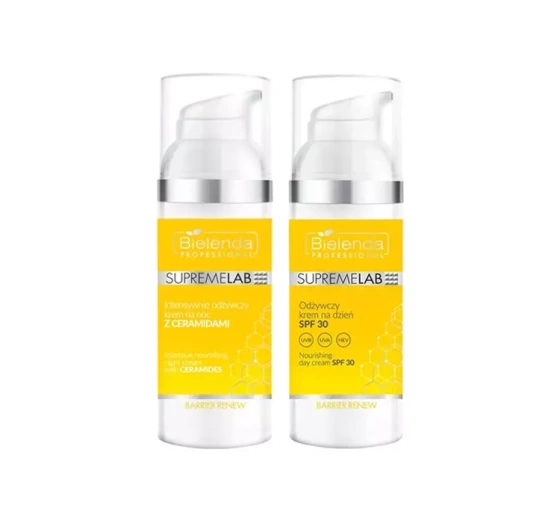 Bielenda Professional Supremelab Barrier Renew zestaw krem na dzień SPF30 50 ml krem na noc 50 ml