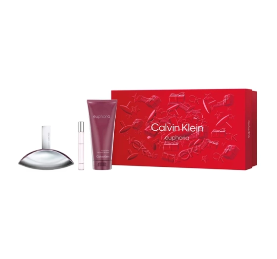 Calvin Klein Euphoria Woman woda perfumowana spray 100 ml 10 ml balsam do ciała 200 ml