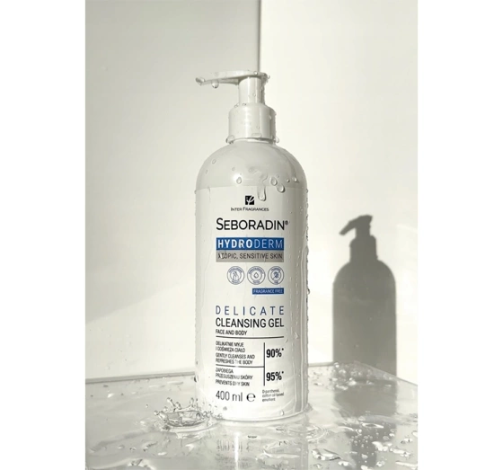 Seboradin Hydroderm delikatny żel do mycia ciała skóra atopowa i wrażliwa 400 ml