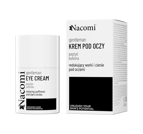 Nacomi Gentleman rozświetlający krem pod oczy 30 ml