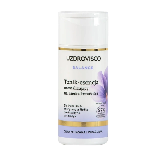 Uzdrovisco Balance tonik-esencja normalizujący na niedoskonałości 150ml