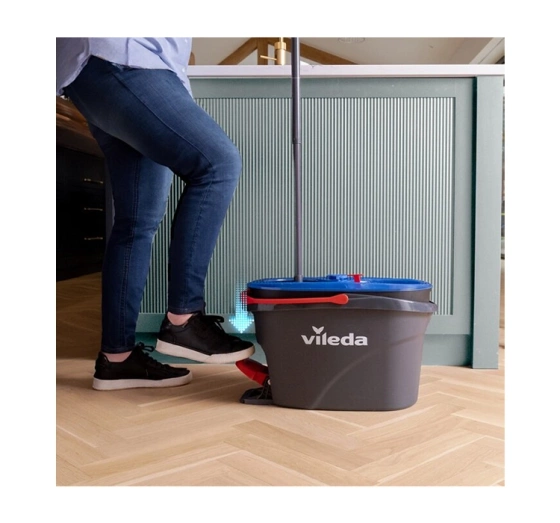 Vileda H2PRO zestaw mop obrotowy z wiadrem
