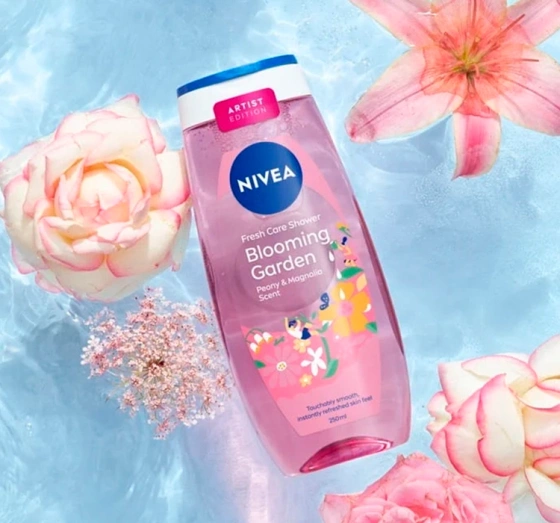 NIVEA Fresh Care odświeżający żel po prysznic Blooming Garden 250 ml