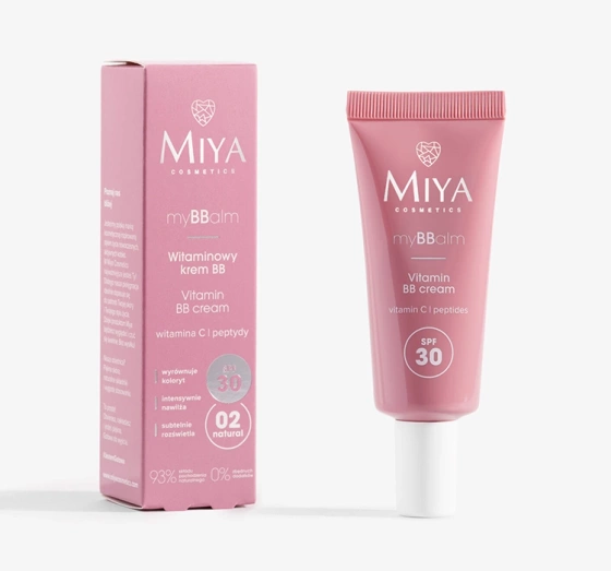 Miya Cosmetics MyBBcream witaminowy krem BB 02 Natural 30ml