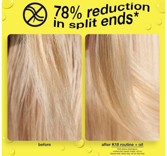 K18 Molecular Repair Hair Oil molekularny regenerujący olejek do włosów 30ml