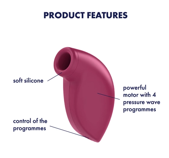 Satisfyer One Night Stand Air Pulse stimulator bezdotykowy masażer łechtaczki
