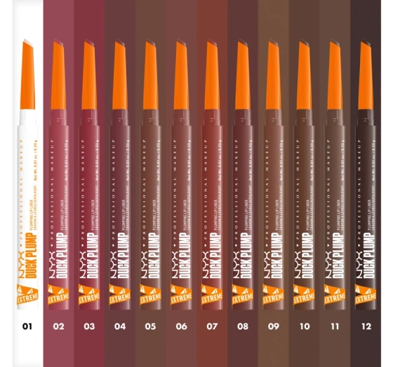 NYX Professional Makeup Duck Plump konturówka do ust 12 Double Dose 0,3 g