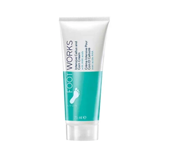 Avon FootWorks krem zmiękczający do stóp z kwasami AHA 75 ml