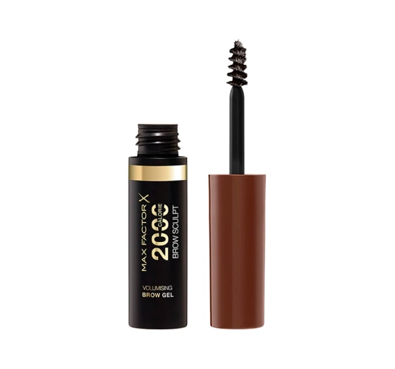 Max Factor 2000 Calorie Brow Sculpt żel do brwi 004 Black Brown 4,5 ml