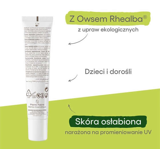 A-Derma Epitheliale A.H Ultra krem regenerujący SPF50 40 ml
