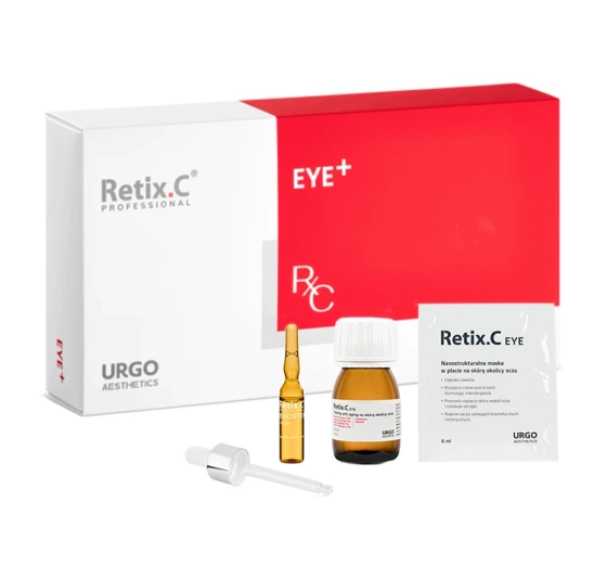 Retix C Eye zestaw peeling kwasowy 14ml serum 6x2ml maseczka 6x6ml