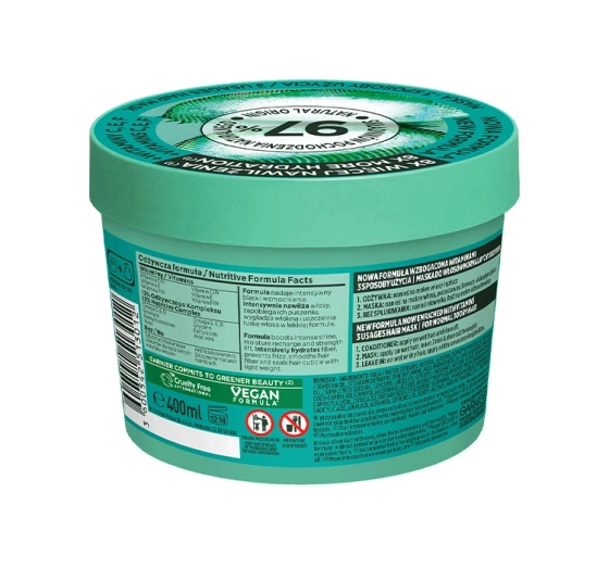 Garnier Fructis Hair Food Aloe Vera nawilżająca maska do włosów 400 ml