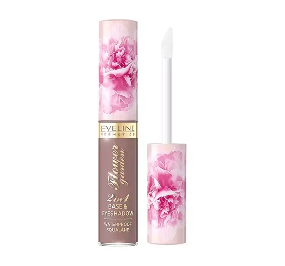 Eveline Cosmetics Flower Garden matowy cień do powiek w płynie 2w1 03 6,5 ml