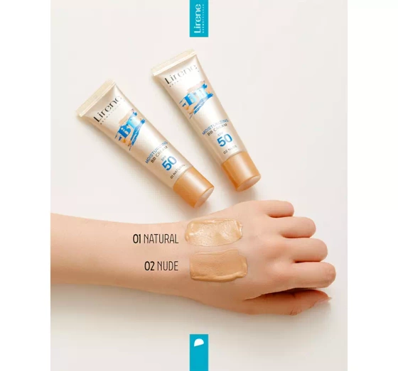 Lirene Nawilżający krem koloryzujący BB SPF50 01 Natural 30 ml
