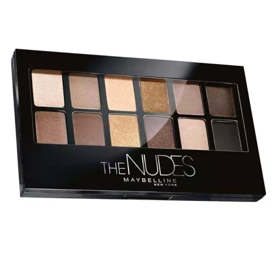 Maybelline The Nudes paleta 12 cieni do powiek 9,6 g