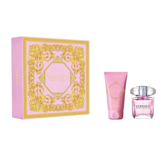 Versace Bright Crystal woda toaletowa spray 30 ml balsam do ciała 50 ml